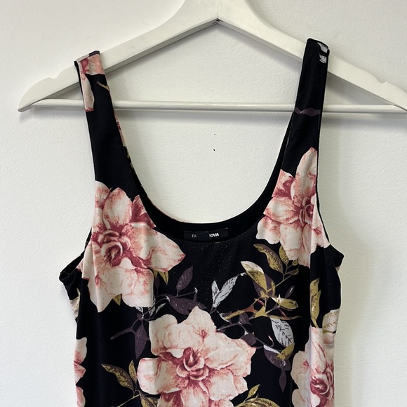 Fashion Nova Bodycon Floral Dress - S - Picture 5 of 6
